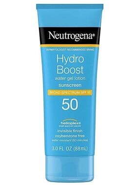 Neutrogena Hydro Boost Water Gel Lotion Sunscreen SPF 50 3oz